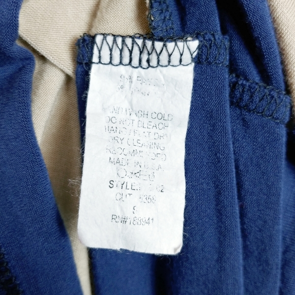 Flats & Heels Color Block Top T-shirt Size Small - Picture 5 of 5